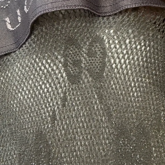 Gucci tights. Dark gray, glitter. Large NWT. - Picture 4 of 4